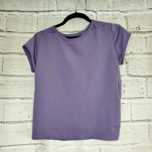 Nike Sphere purple short sleeve workout top - Picture 1 of 8